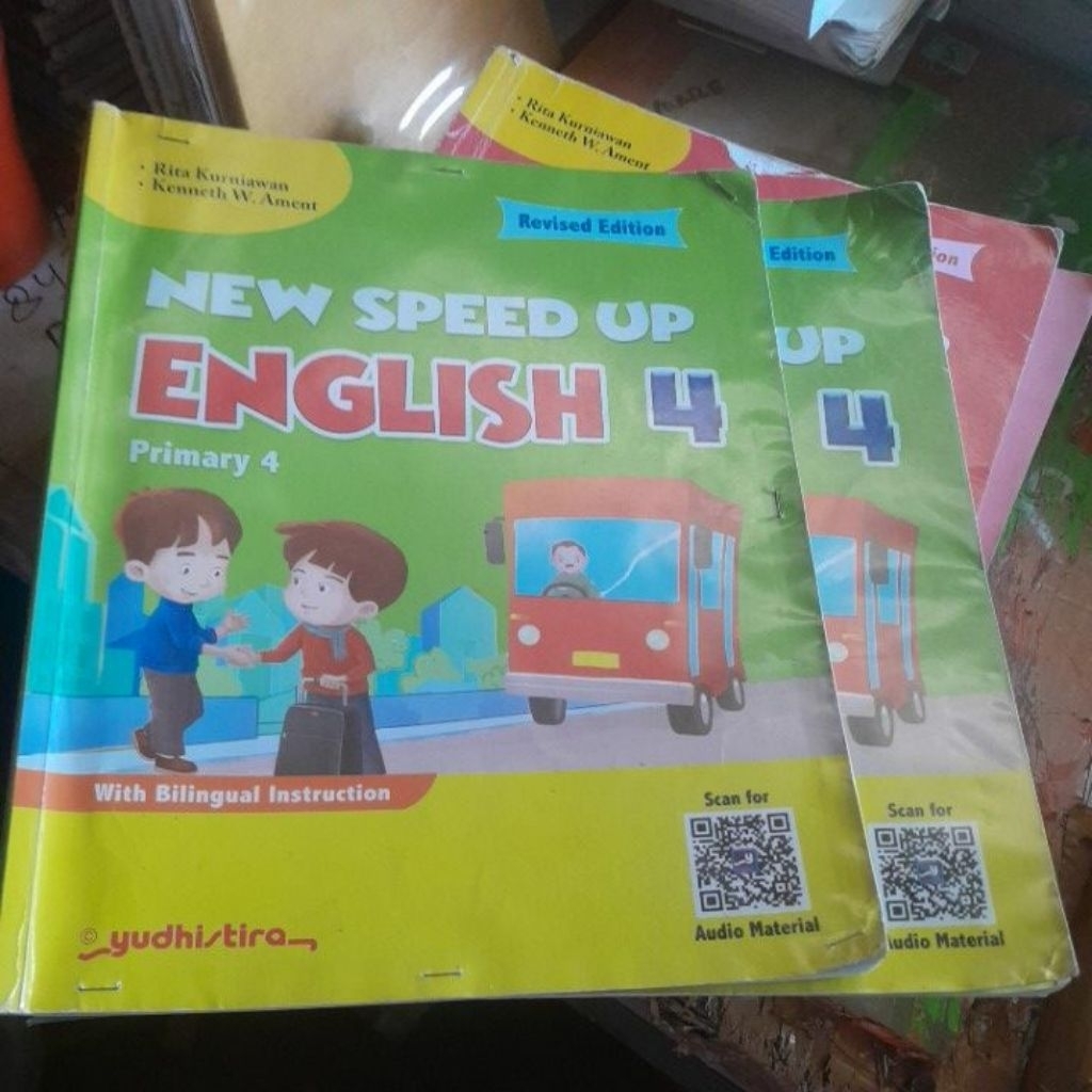BUKU NEW SPEED UP ENGLISH 4 UNTUK SD KELAS IV/4 PENERBIT YUDHISTIRA