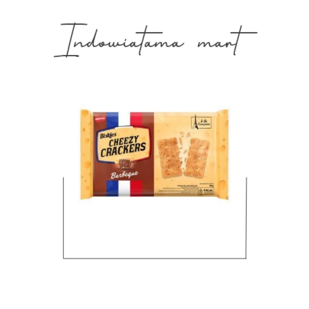

BISKIES CHEEZY CRACKERS BARBEQUE 96G