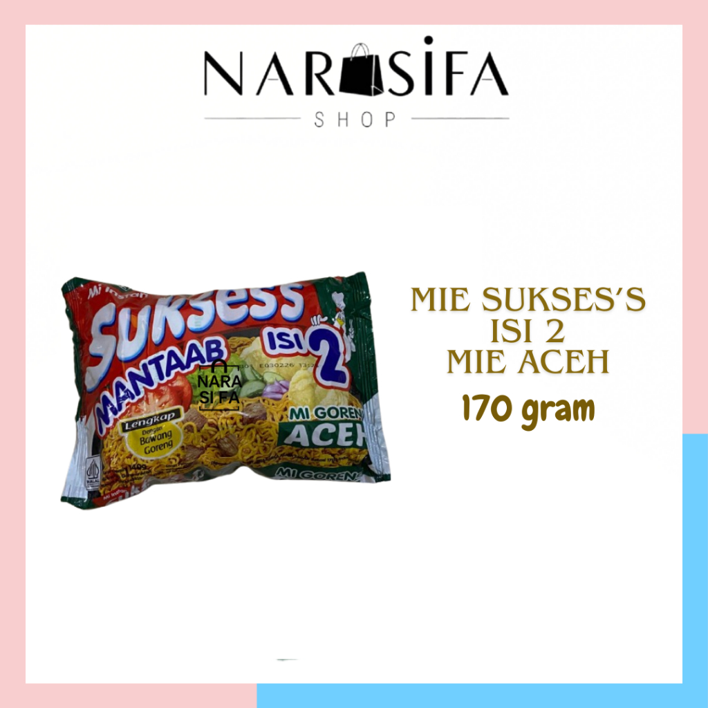 

Mie Suksess isi 2 Mie Goreng Aceh