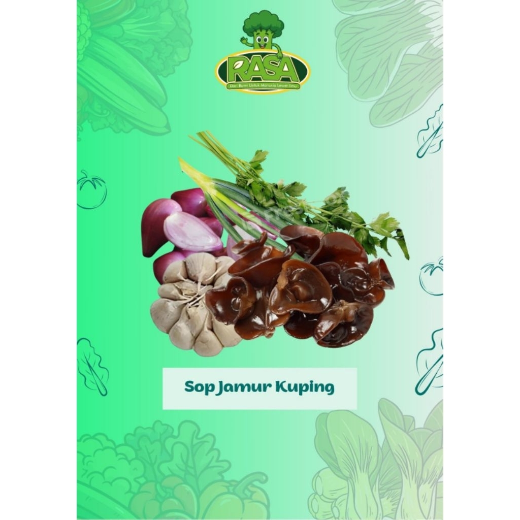 

Sayur Sop Jamur Kuping