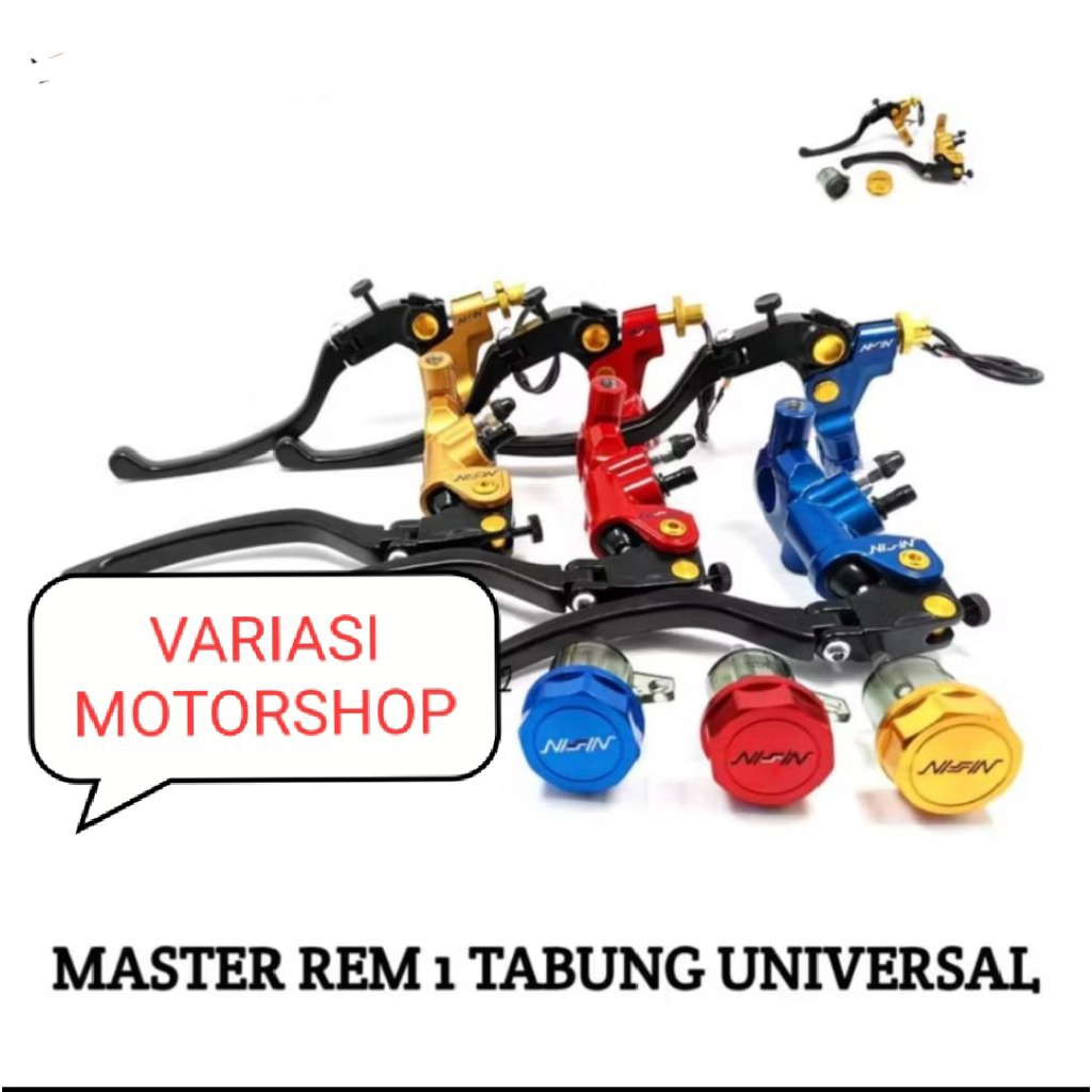 handle master rem nisin kiri kanan full set assy RCS izumi nisin universal rx king mega pro beat tig