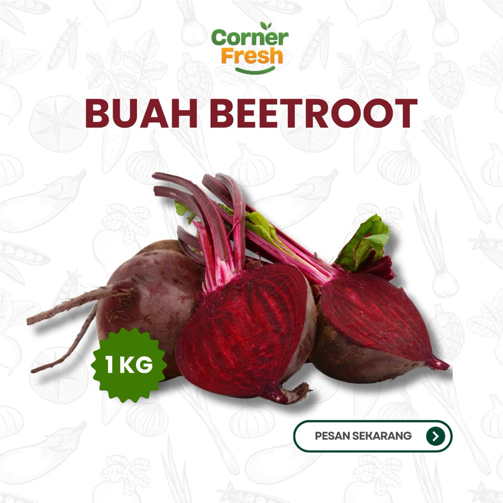 

BUAH BIT/ Beetroot 1 kg isi 3 - 5 buah (tergantung ukuran)