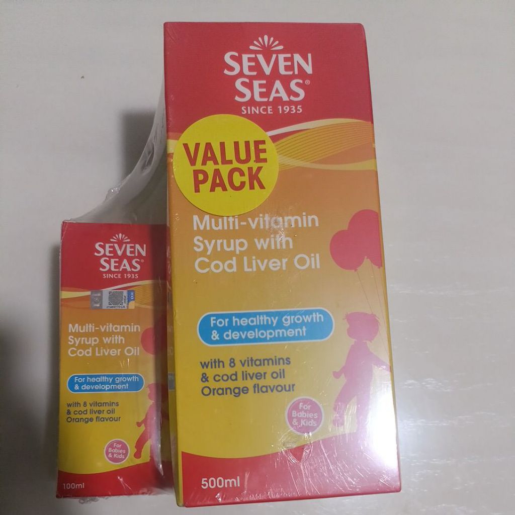 

Sevenseas Multi Vitamin Syrup 500ml + 100ml