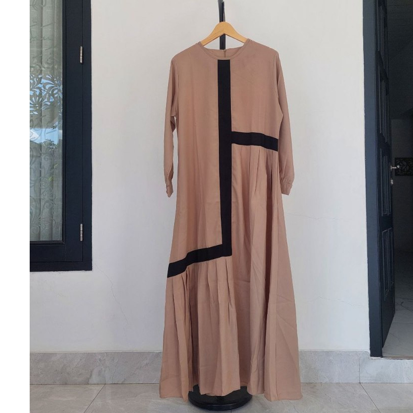 PUSAT OBRAL GAMIS MOMS - ELMIZA DRESS ONLY