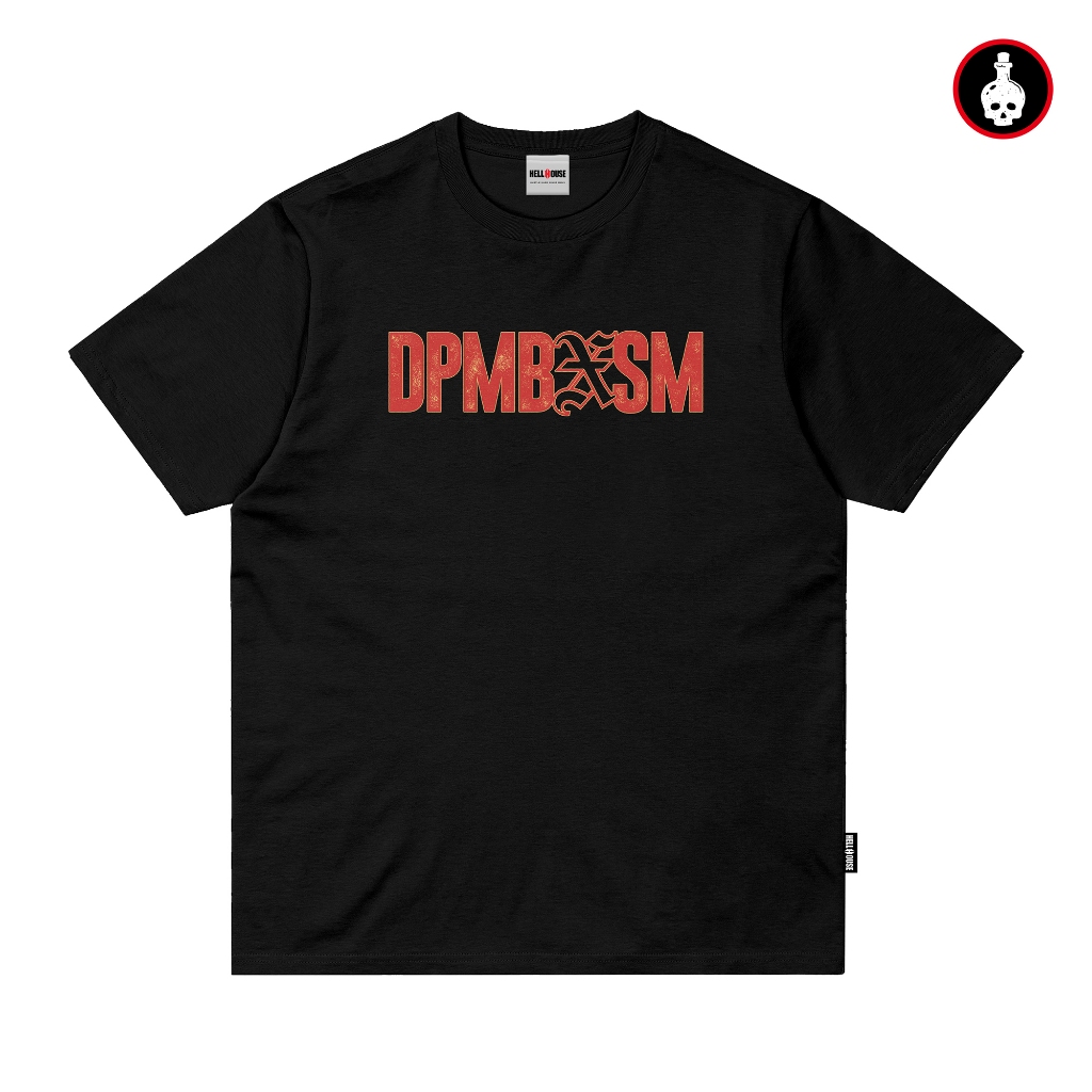 Tshirt DPMB x Serigala Malam - Fusion X (Kaos Band Original Merch Hitam)