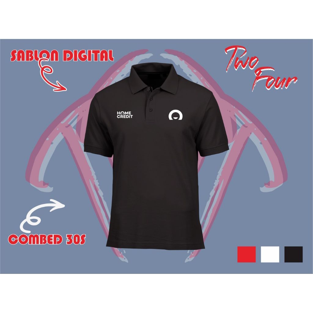 POLO HOME CREDIT - BAJU HOME CREDIT - KAOS HOME CREDIT BEBAS WARNA