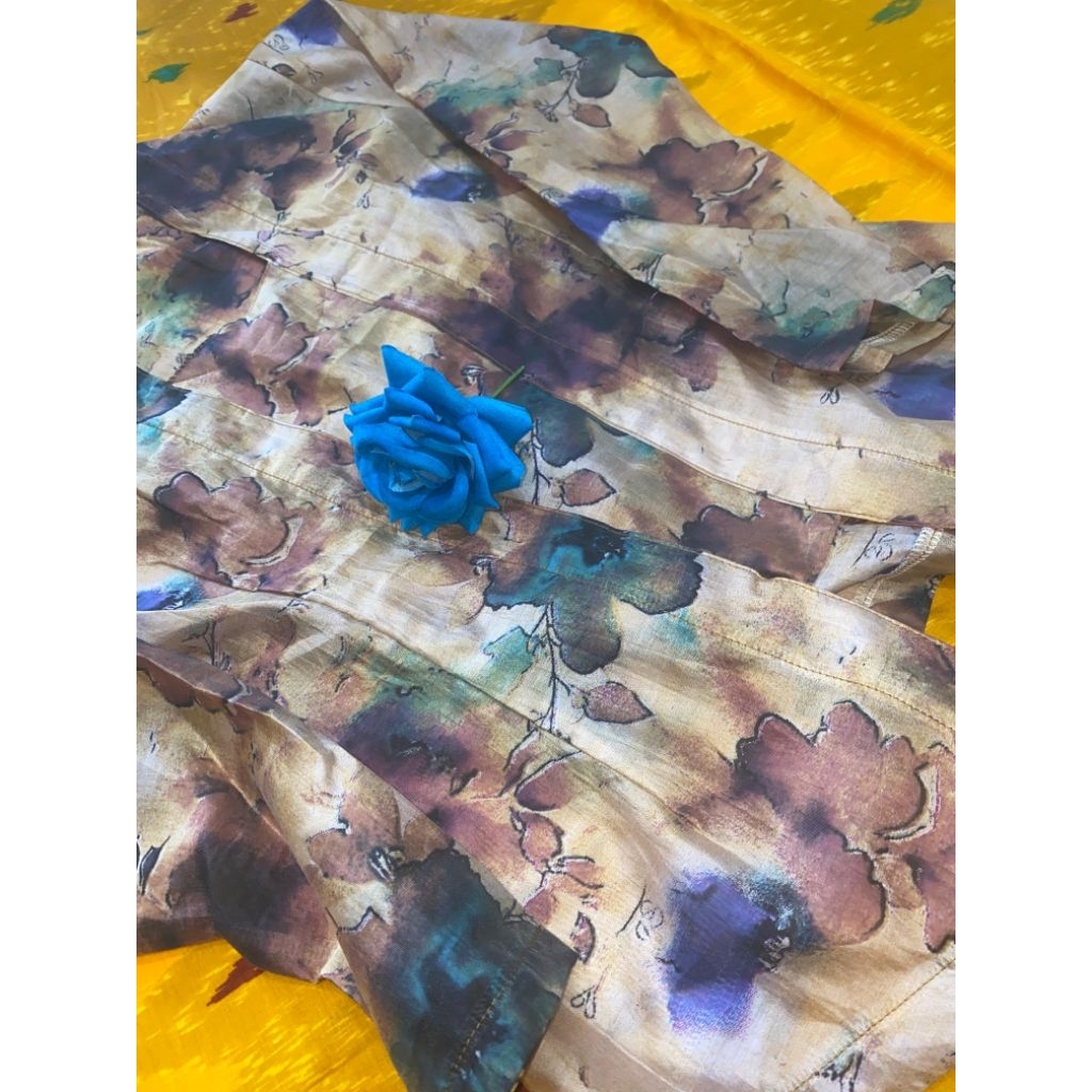 kebaya dewasa wanita/kebaya katun wanita/kebaya motif bunga