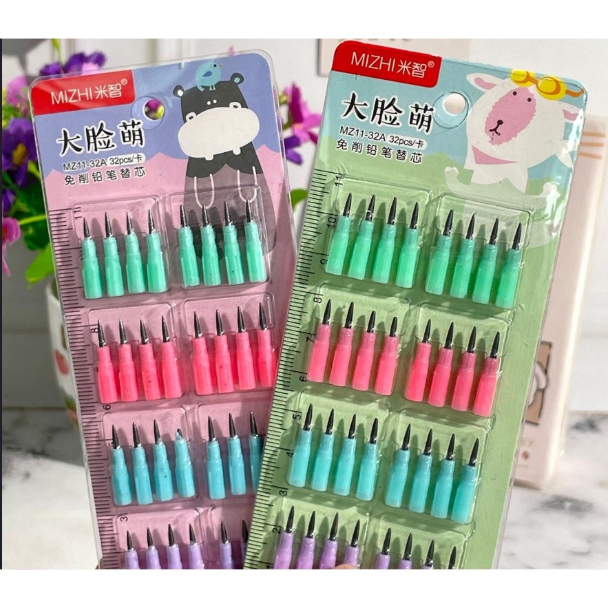 

REFILL PENSIL ISI 32 PCS ISI PENCIL SUSUN LANTU BISA ISI ULANG