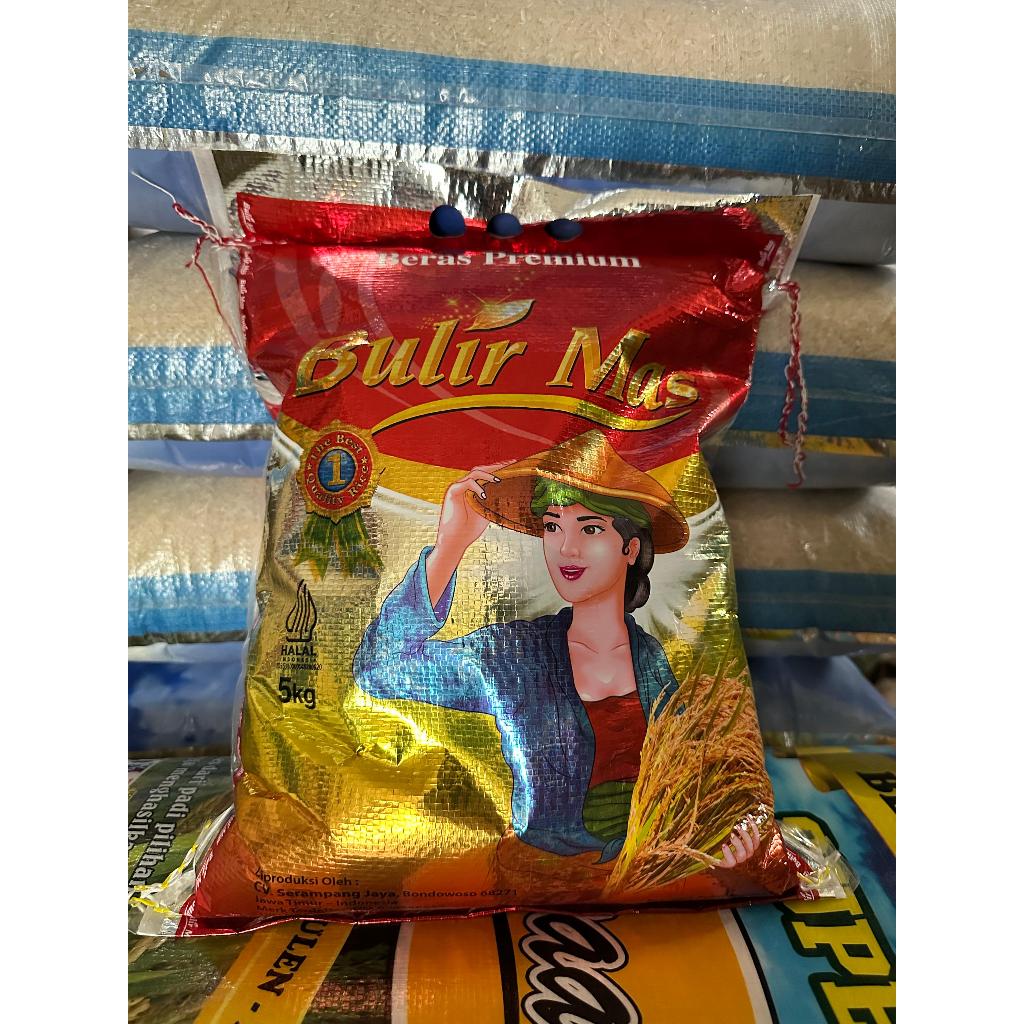 

BERAS PREMIUM BULIR MAS KEMASAN 5 KG KHUSUS INSTANT AREA MALANG KOTA
