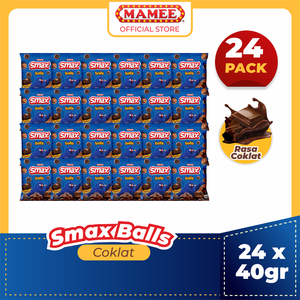 

Smax Ball Chocolate Family Size 40gr - 24 Pcs