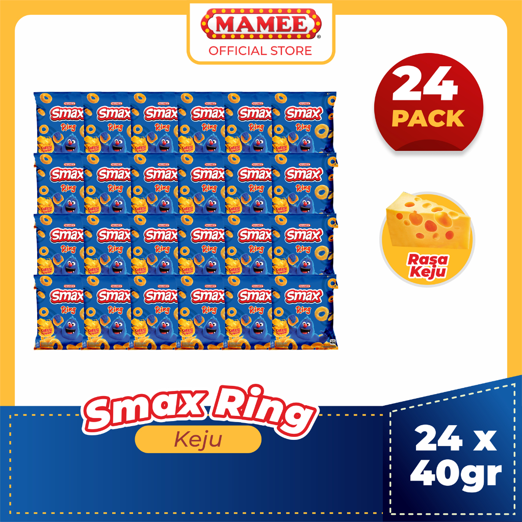 

Smax Ring Keju Family Size 40gr - 24 Pcs