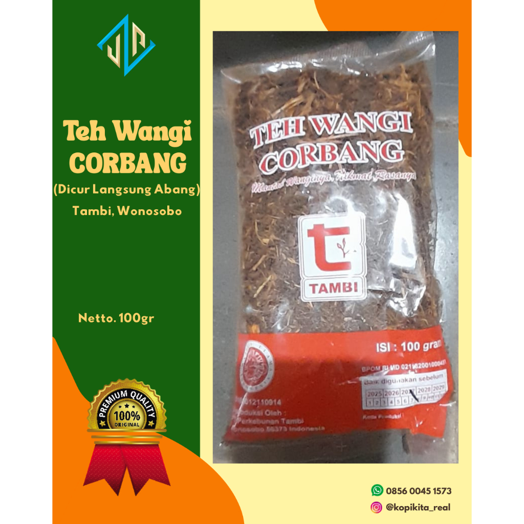 

TEH WANGI CORBANG | super hemat | Teh Tambi Wonosobo | Jnuspro Tea | Teh Organik kualitas terjamin