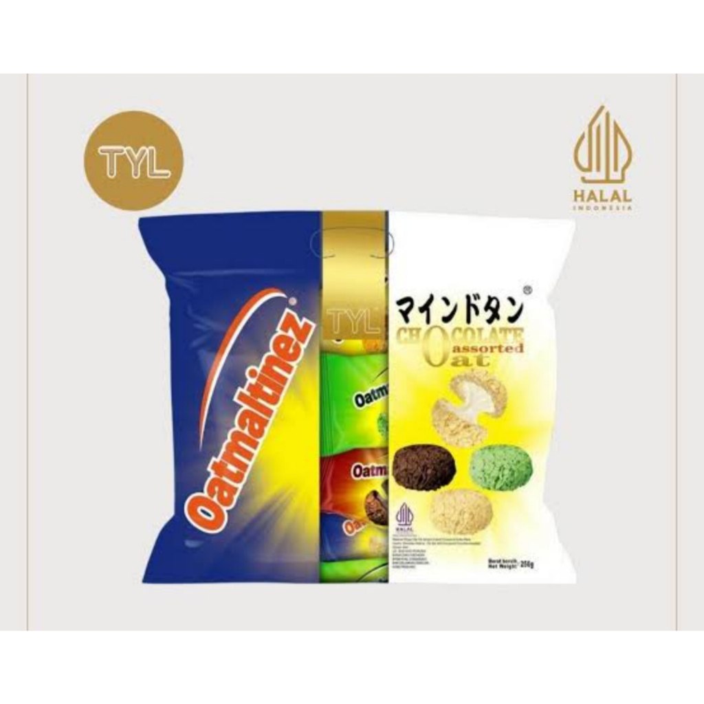

TYL oatmaltinez assorted 250gram oat cemilan
