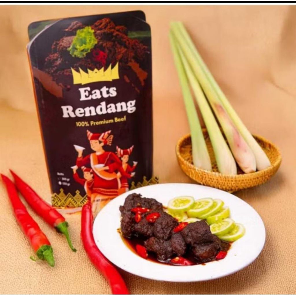 

Rendang daging sapi Eats rendang 500gr