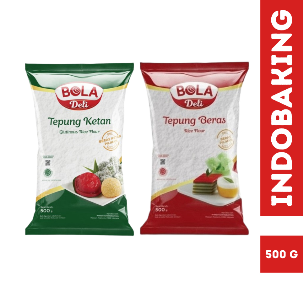 

Bola Deli Tepung Beras Ketan 500g / Glutinous Rice Flour