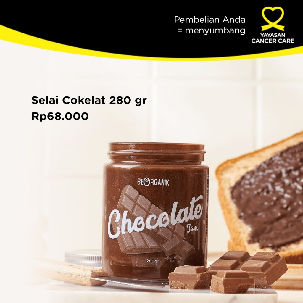 

Beorganik Chocolate Jam Selai Cokelat 280 gr