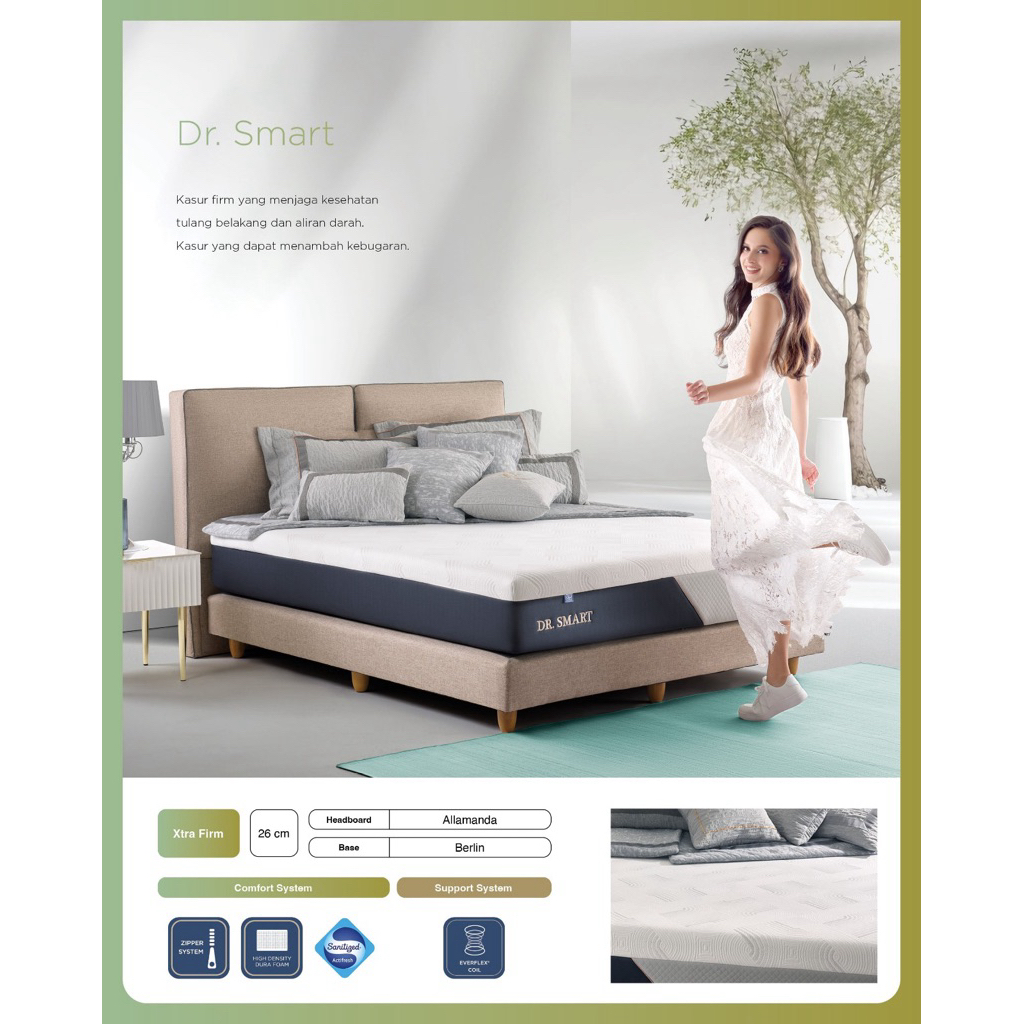 SPRINGBED ELITE DR SMART / KASUR KESEHATAN / ORTOPEDIC / DR SMART BY ELITE SPRING BED