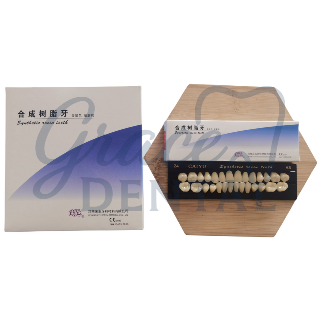Gigi Palsu Caiyu Full Set Atas Bawah