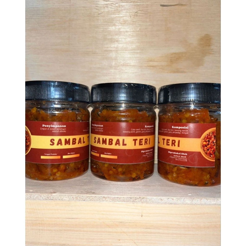 

sambal teri ibune 100gram