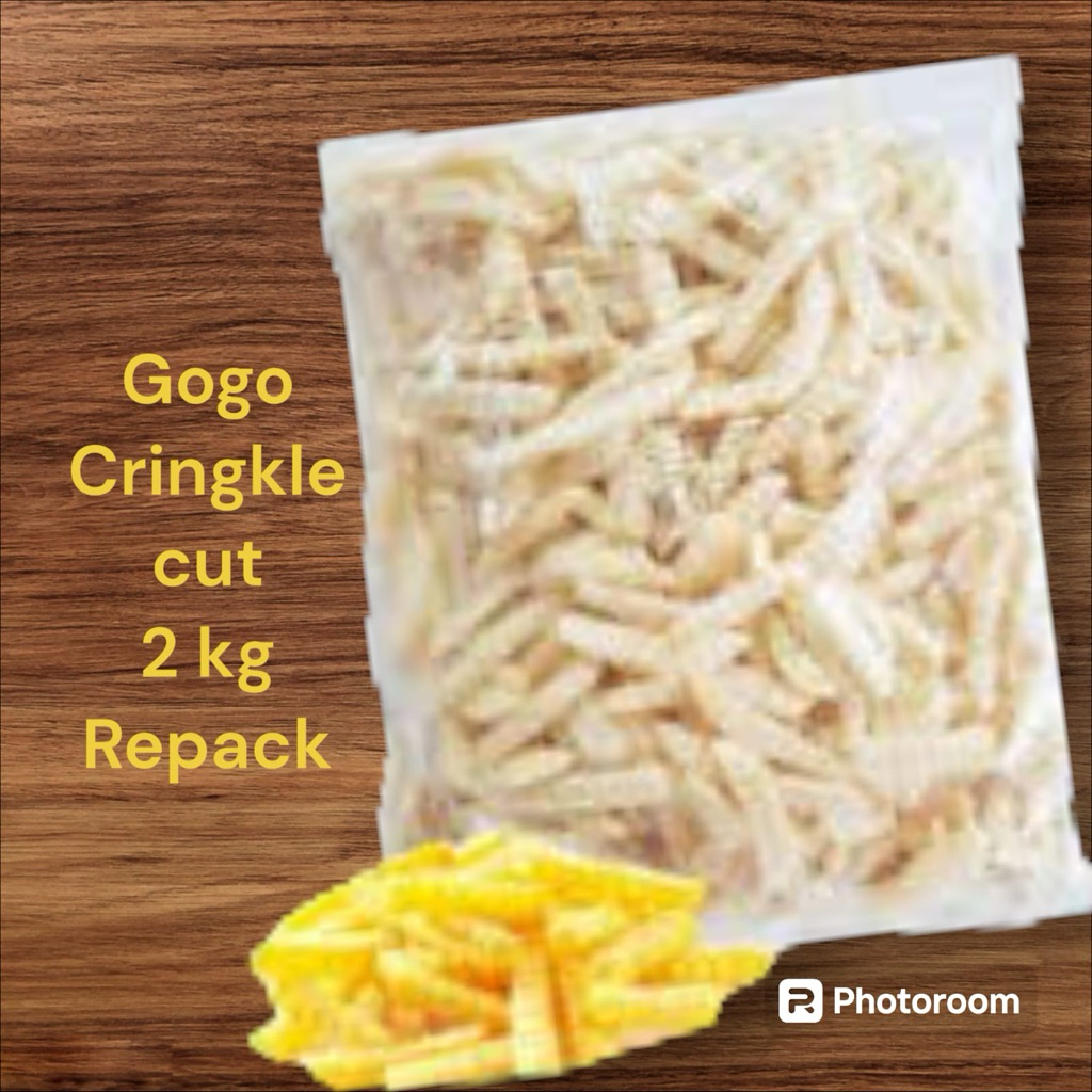 

Gogo kentang goreng cringkle cut 2kg