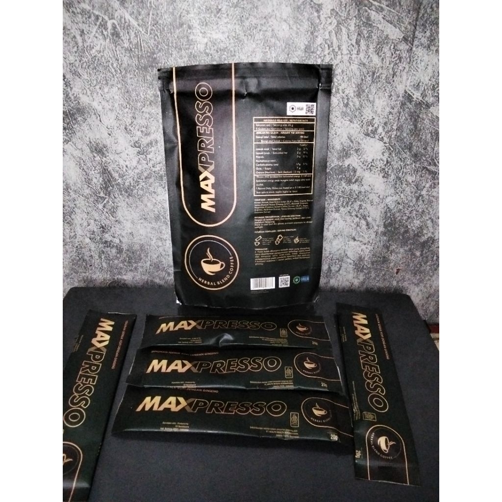 

BEST SELLER COFFEE MAX-PRESSO COFFEE ARABIK KESEHATAN 100% HERBAL
