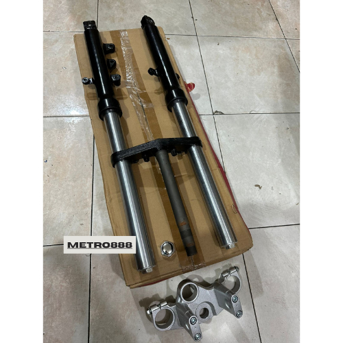 KOMPLIT SHOCK DEPAN ASSY VIXION NEW NVA NVL BYSON VIXION OLD VISION - AS SHOCK SHOK TABUNG ASSY VIXI