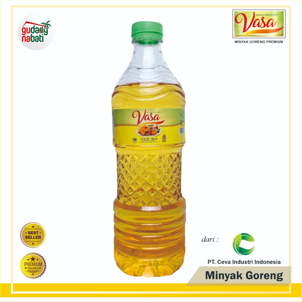 

Minyak Goreng Vasa 800 ml Liter Murah Kemasan Botol / Refill Promo Gurih