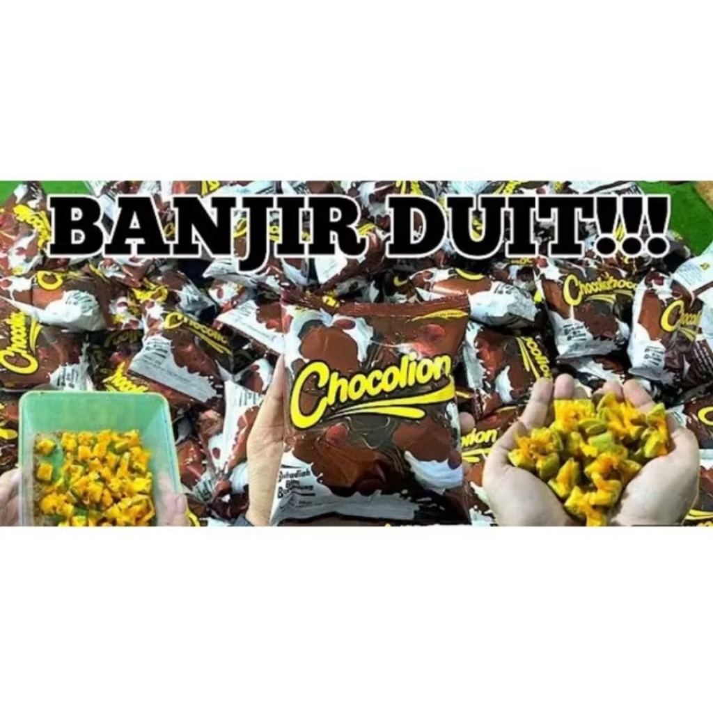 

Ciki berhadiah uang tunai chocolion baru!! baca deskripsi produk isi 5pcs