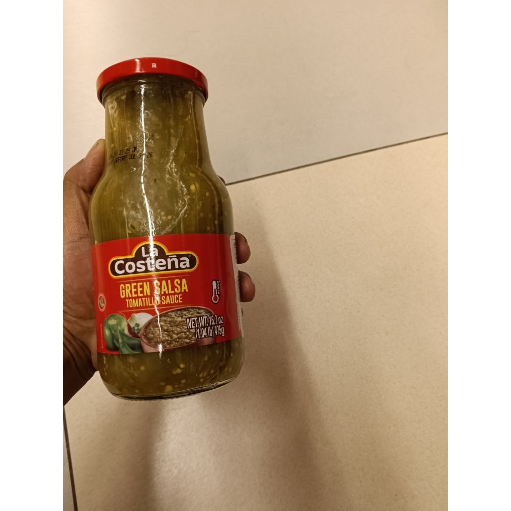 

la costena green salsa tomatillo sauce 475gr sauce salsa green