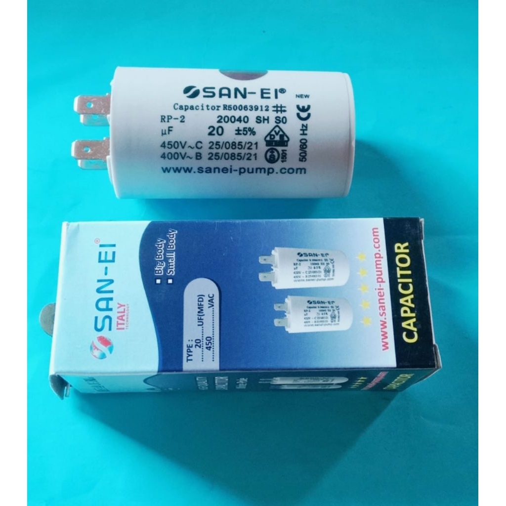 CAPACITOR SIBLE 20 UF/KAPASITOR 20 UF/KAPASITOR SIBLE 20 UF/CAPACITOR KAPASITOR SIBLE SAN EI 20UF/KA