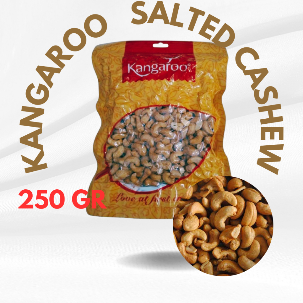 

Kangaroo Salted Cashews 250GR
