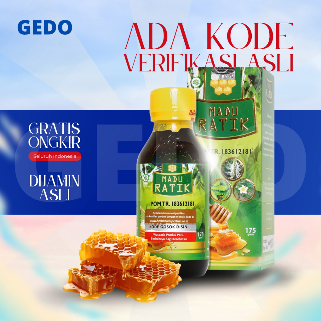 Madu Ratik Herbal Original Asli untuk Sendi