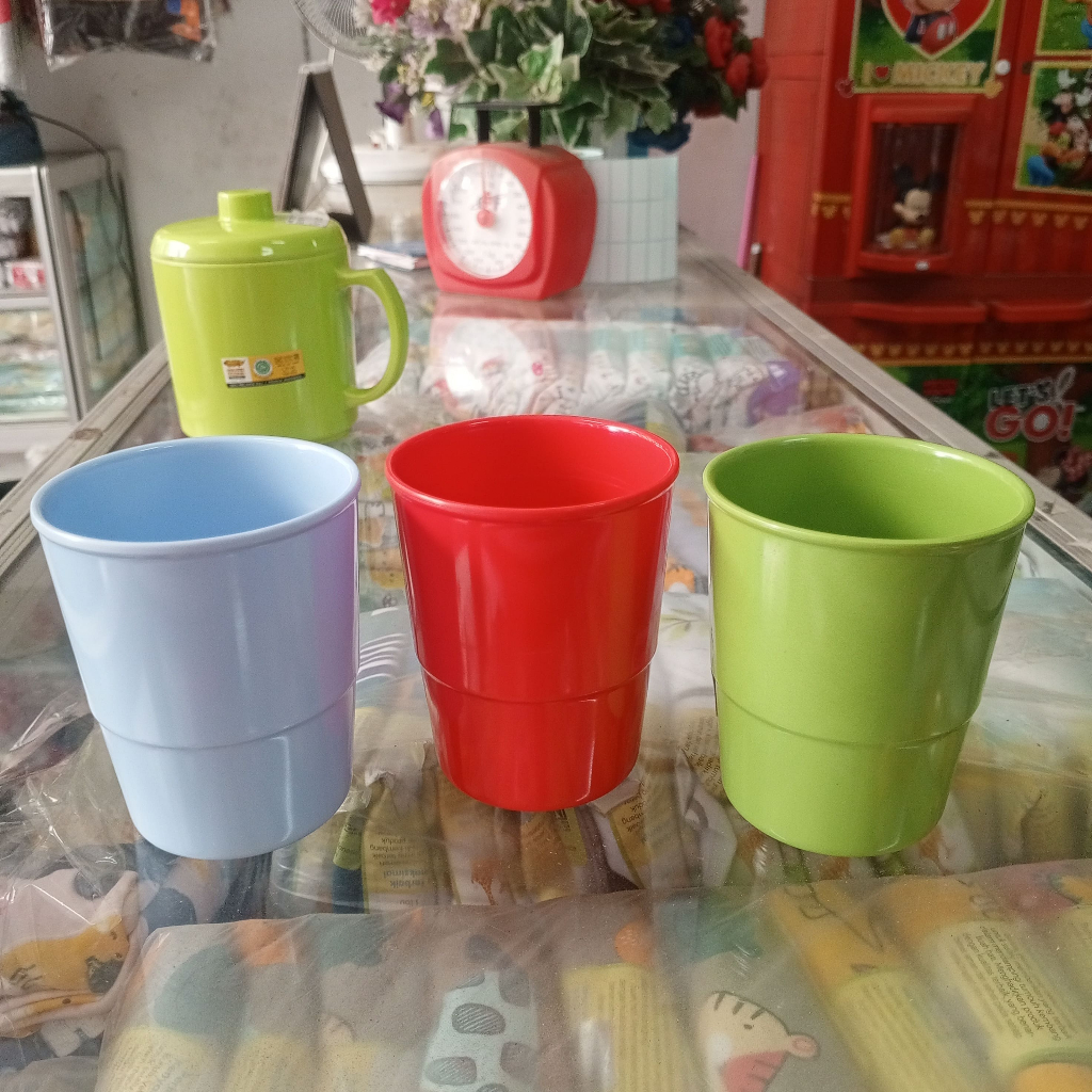 GELAS MELAMIN VANDA MELAMIN 1C 312-3 BIRU MUDA