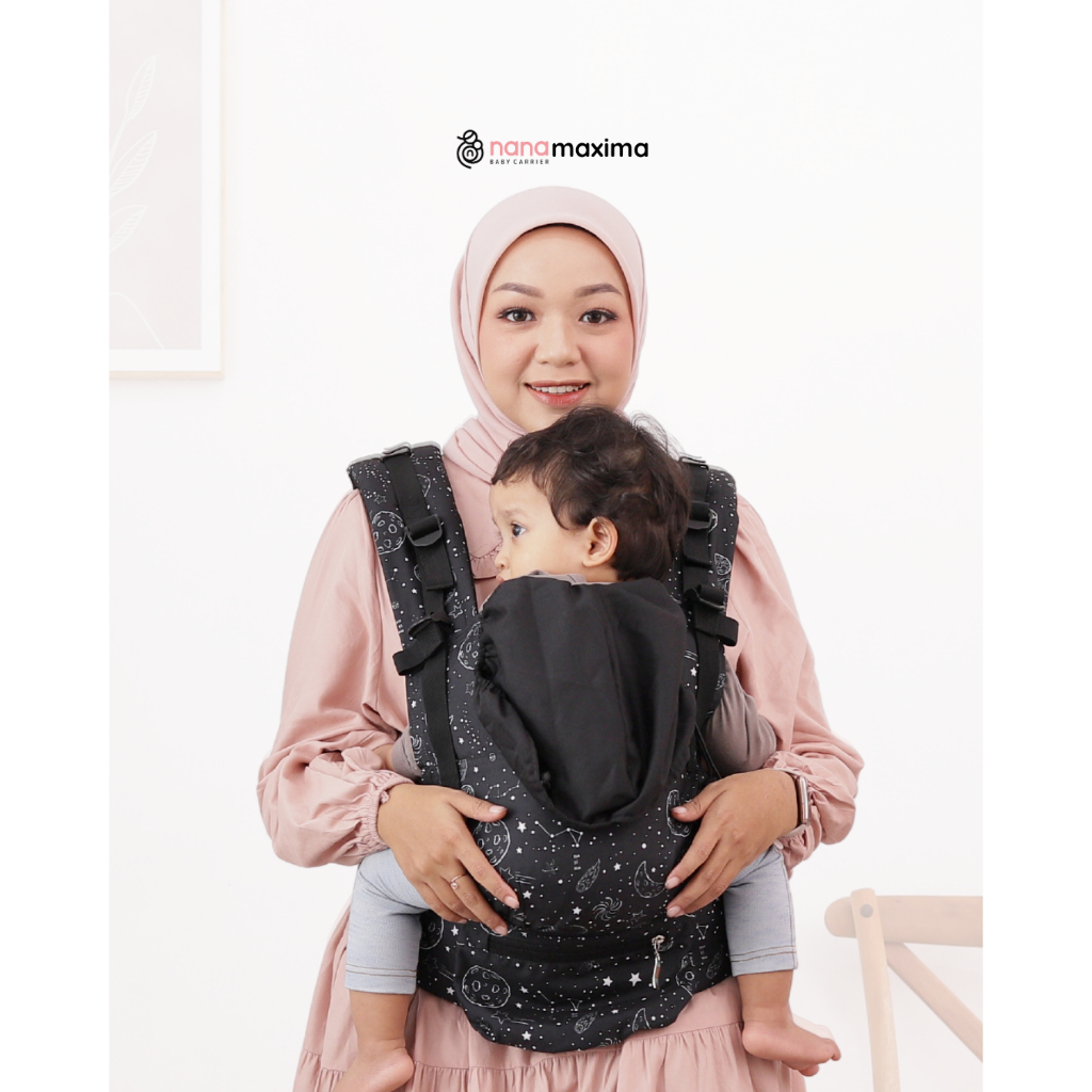 Gendongan Bayi Maxima Nana Babycarrier Gendongan M-Shape SSC Adjustable newborn - 2 tahun