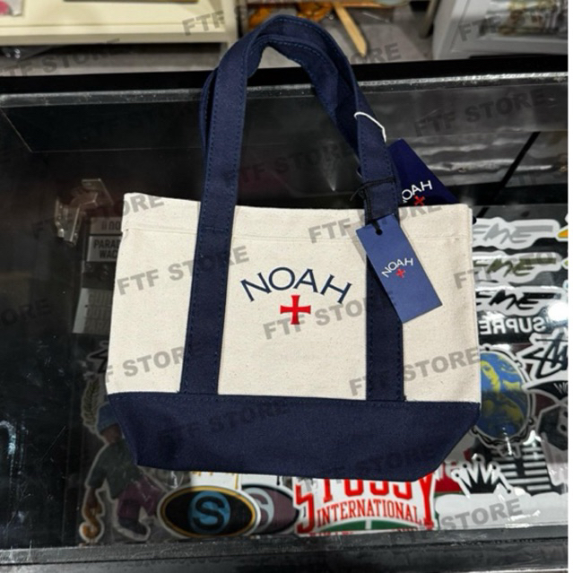 NOAH NYC - CORE LOGO MINI TOTEBAG NATURAL