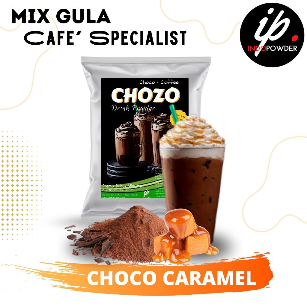 

Bubuk Minuman COKLAT / CHOCO CARAMEL 1Kg Untuk Cafe, Waralaba dan Usaha Minuman Kekinian