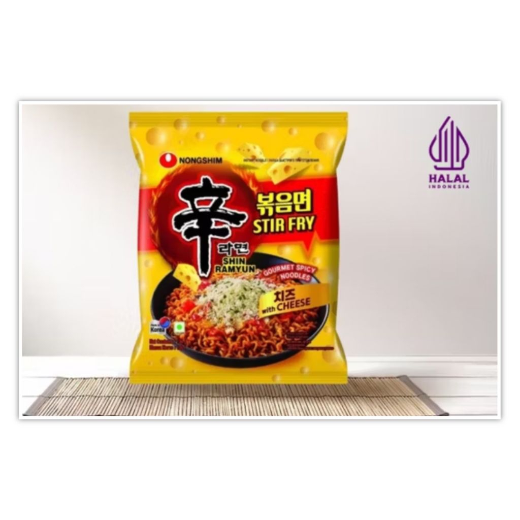 

Nong Shim Nongshim Shin Ranyum Stir Fry With Cheese 136 gr