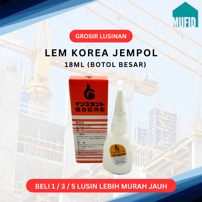 

GROSIR LUSIN Lem Korea Jempol Orginal Asli Power Glue City Glue