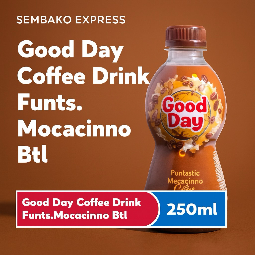 

Good Day Moccacinno Botol 250ml