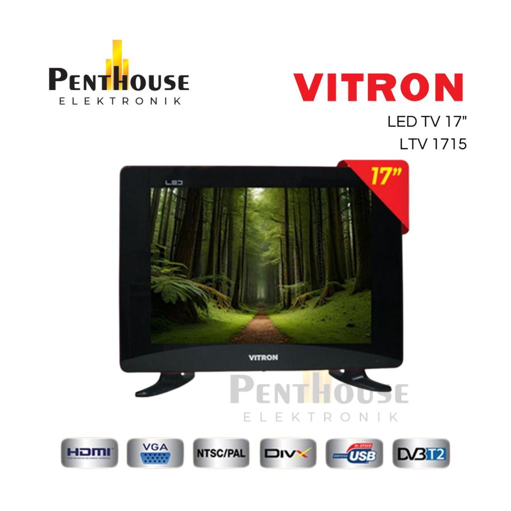 Vitron LED Digital TV 17 Inch LTV1715 / LTV 1715 P2 3 in 1 Function TV/ Monitor / Multimedia