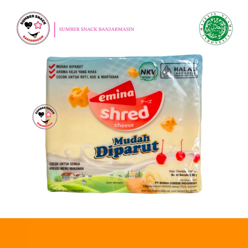 

Emina Cheese Shred (250g)
