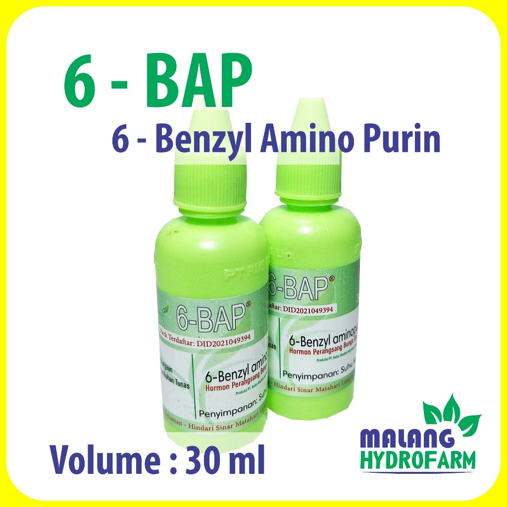 BAP hormon 6-BAP 30 ml Benzylaminopurine hijau pupuk tetes