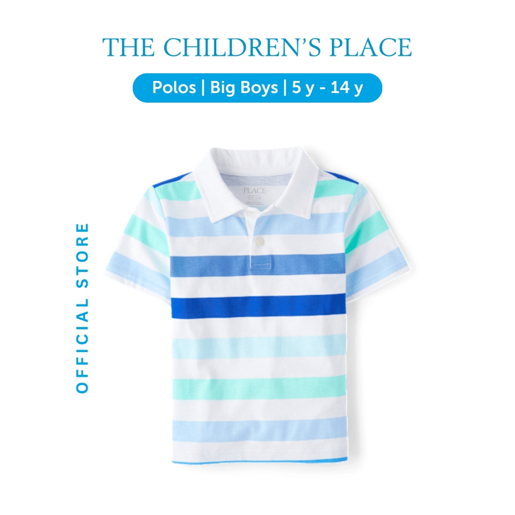Boys Print Polo - Kaos Polo Anak Laki
