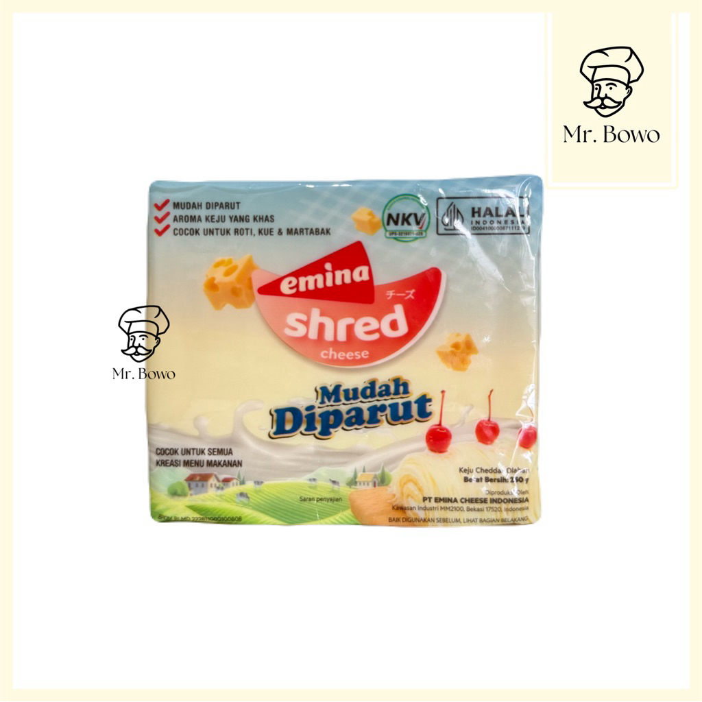 

Emina Cheese Shred (250g)