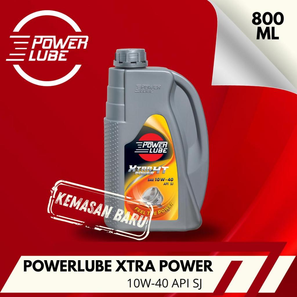 Powerlube Xtra Power SAE 10W-40 API SJ untuk Kendaraan Motor