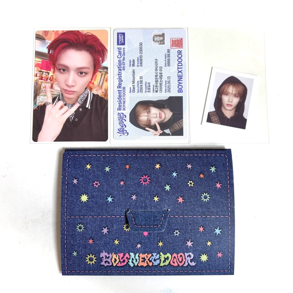 BOYNEXTDOOR Taesan Weverse No Genre Album Fullset Unsealed || PC Photocard BND