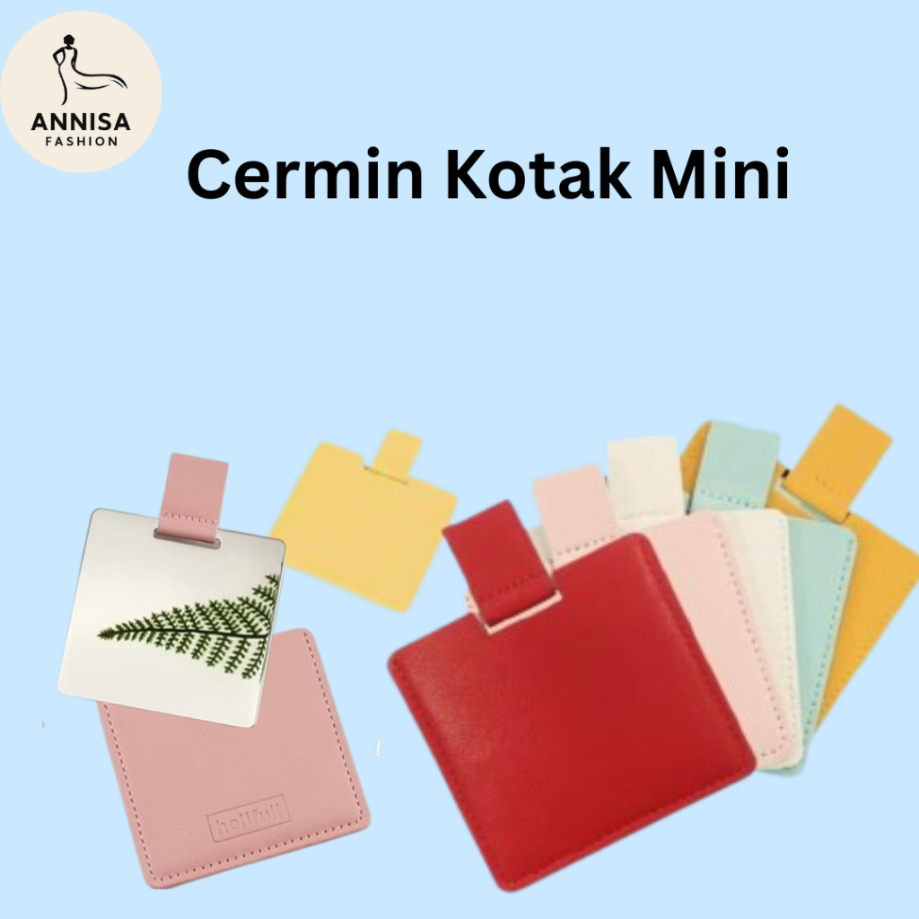 Cermin kotak mini | cermin lucu | cermin kecil | cermin souvenir