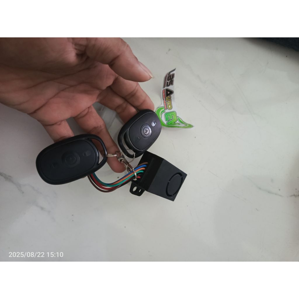 remote alarm sepeda listrik universal
