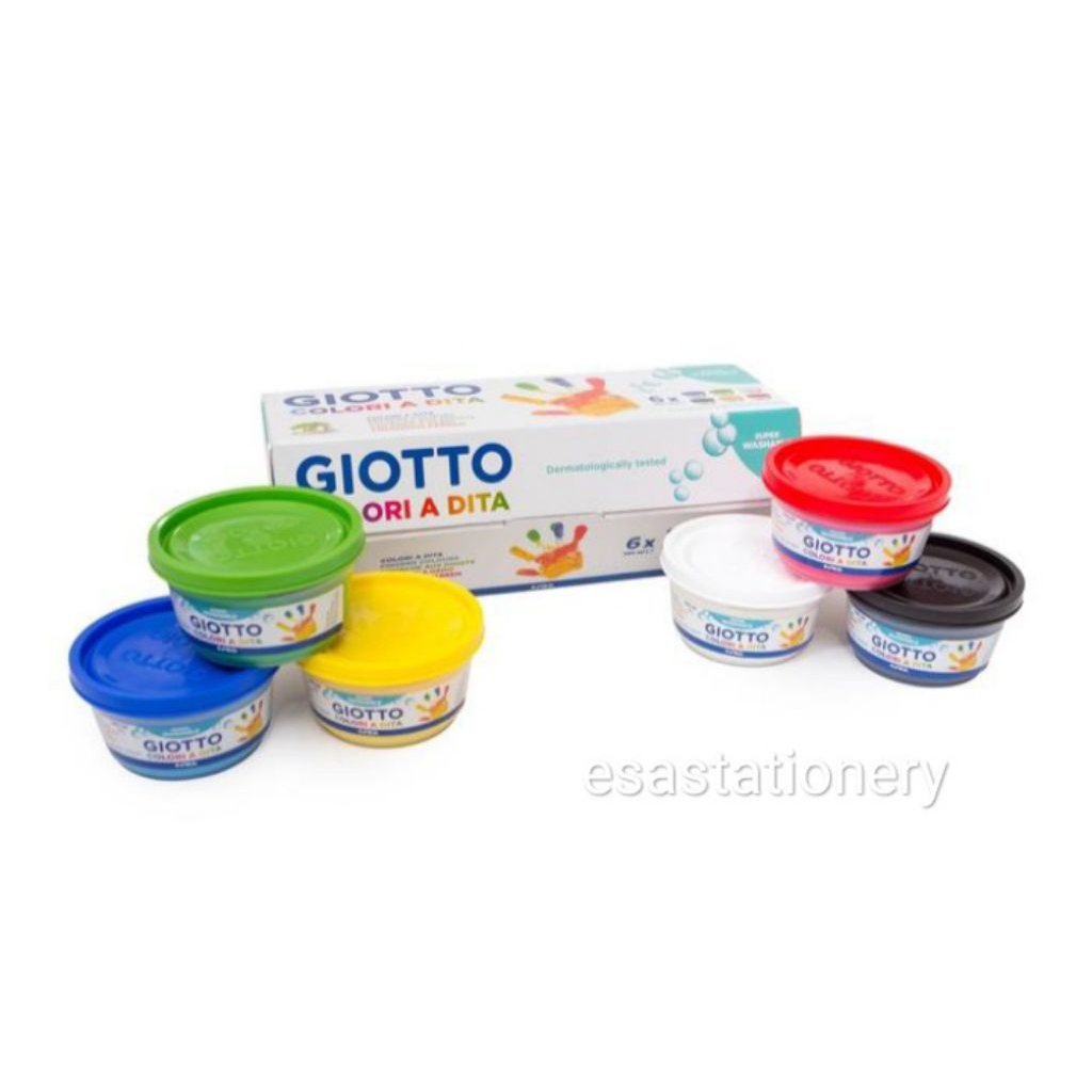 

Giotto Finger Paint Box 6x100ml