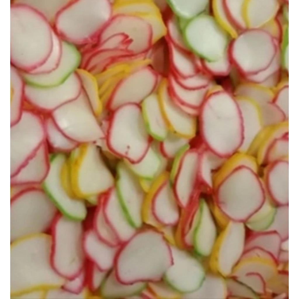 

Kerupuk Seblak / Kerupuk Bawang Warna-warni 1kg